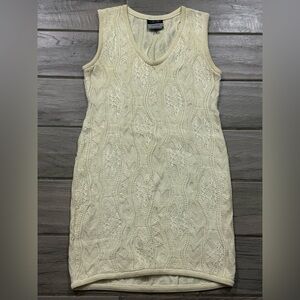 CREAM COOGI DRESS PLEASE READ